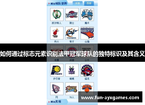 如何通过标志元素识别法甲冠军球队的独特标识及其含义