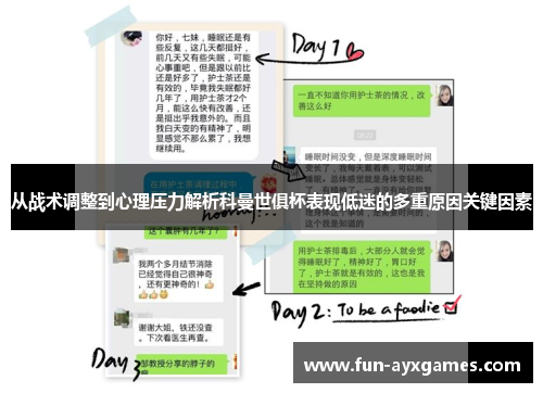 从战术调整到心理压力解析科曼世俱杯表现低迷的多重原因关键因素 从战术调整到心理压力解析科曼世俱杯表现低迷的多重原因关键因素